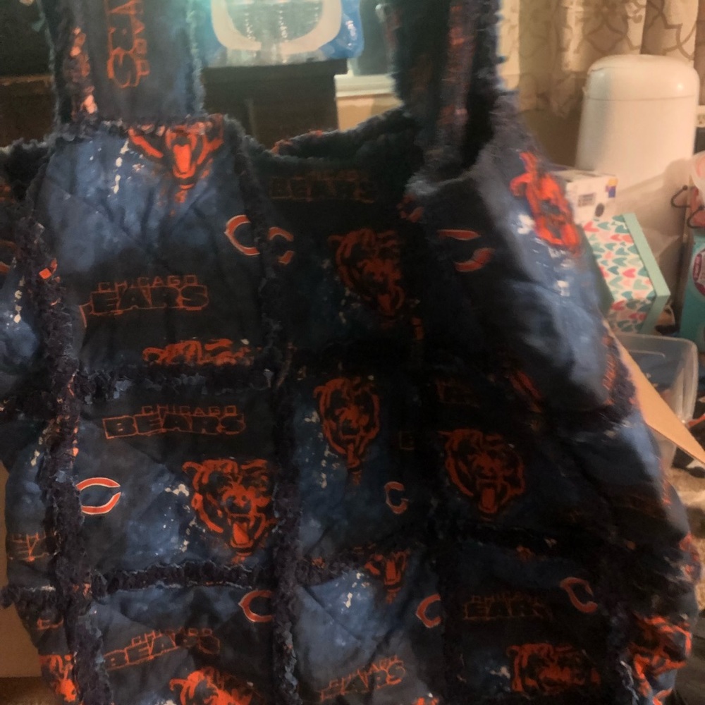 Bears homemade hobo bag
